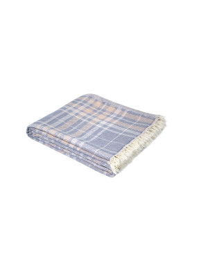 Покривало Lotus Home - Checked Caledonia блакитний 190*225 Покривало Lotus Home - Checked Caledonia блакитний 190*225