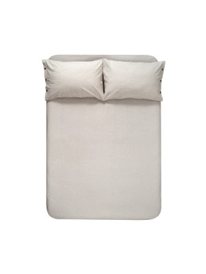Простирадло з наволочками Lotus Home Washed Cotton - Kahve-bej 260*280 Простирадло з наволочками Lotus Home Washed Cotton - Kahve-bej 260*280