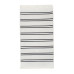 Килим Lotus Home - Infinity Stripe антрацит двосторонній 80*150