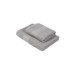 Рушник махровий Lotus Home - Ammi gri сірий 50*90 Рушник махровий Lotus Home - Ammi gri сірий 50*90