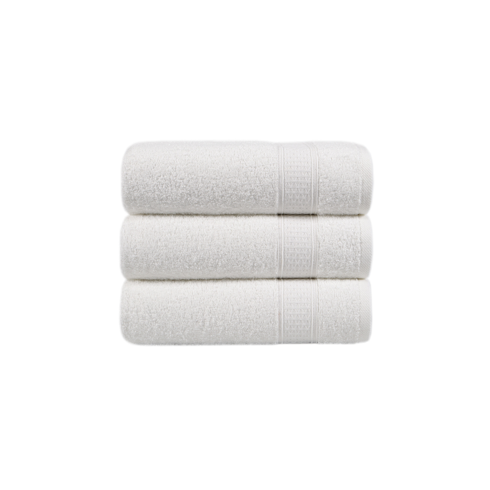Рушник Karaca Home - Diele offwhite молочний 50*90 Рушник Karaca Home - Diele offwhite молочний 50*90