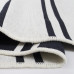 Килим Lotus Home - Infinity Stripe темно-синій двосторонній 80*150