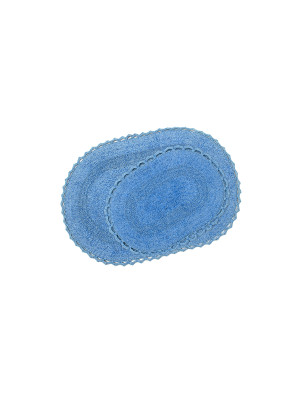 Набір килимків Irya - Vermont lacivert синій 60*90+40*60