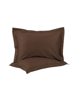 Наволочки сатин Lotus Home - Dakota Modern шоколадний 50*70+5 (2 од) Наволочки сатин Lotus Home - Dakota Modern шоколадний 50*70+5 (2 од)