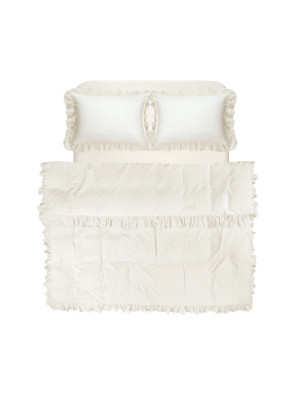 Постільна білизна Lotus Home Washed cotton - Kansas fly масляний євро Постільна білизна Lotus Home Washed cotton - Kansas fly масляний євро