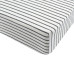 Простирадло на резинці з наволочками Lotus Home - Timeless антрацит 180*200+50*70 (2)