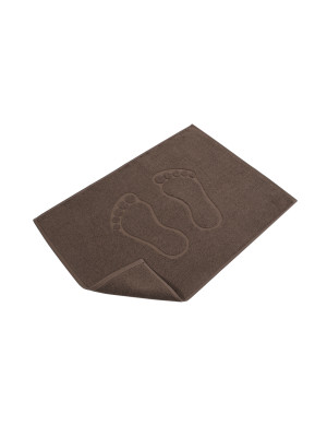Рушник для ніг Lotus Home - Коричневий V2 (800 г/м²) 50*70