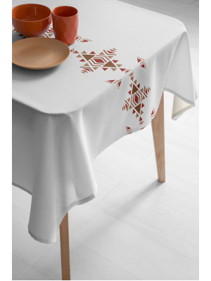 Скатертина Lotus Home - Трикутний орнамент 140*240