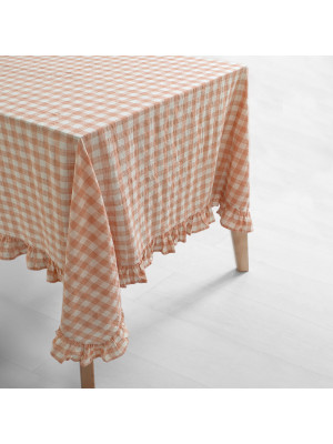Скатертина Lotus Home - Agena лососевий 150*220