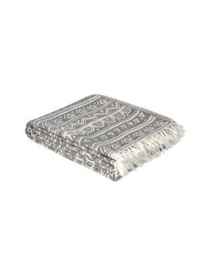 Покривало Lotus Home - Lassi antrasite антрацит 190*225 Покривало Lotus Home - Lassi antrasite антрацит 190*225