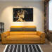 Килим Lotus Home - Infinity Stripe коричневий двосторонній 80*150