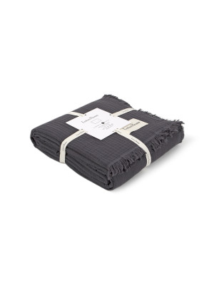 Покривало Lotus Home - Napa muslin anthracite 200*220 Покривало Lotus Home - Napa muslin anthracite 200*220