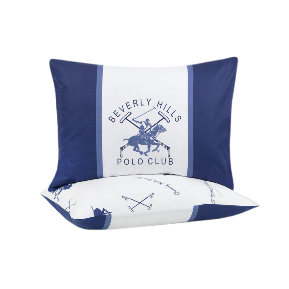 Наволочки Beverly Hills Polo Club - BHPC 029 Blue 50*70 (2 од) Наволочки Beverly Hills Polo Club - BHPC 029 Blue 50*70 (2 од)