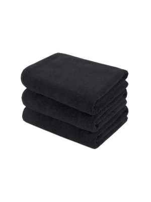Рушник Lotus Home - Hotel Basic чорний 70*140 (20/2) 600 г/м² Рушник Lotus Home - Hotel Basic чорний 70*140 (20/2) 600 г/м²