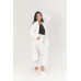 Халат-кімоно unisex Lotus Home - Bold Microcotton white махровий L Халат-кімоно unisex Lotus Home - Bold Microcotton white махровий L