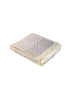 Покривало Lotus Home - Checked Madras сірий 190*225 Покривало Lotus Home - Checked Madras сірий 190*225