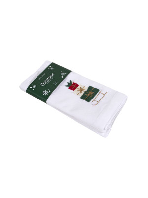 Набір столових серветок Lotus Home - Christmas Present 48*48 (2 од)