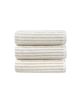 Рушник Lotus Home Готель Premium - Microcotton Stripe Ecru-Kahve 70*140 550 г/м² Рушник Lotus Home Готель Premium - Microcotton Stripe Ecru-Kahve 70*140 550 г/м²