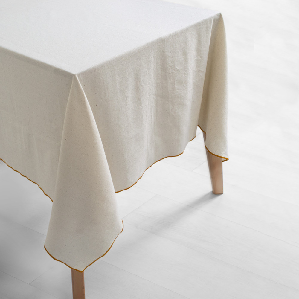 Скатертина Lotus Home - Toursa гірчичний 150*220 Скатертина Lotus Home - Toursa гірчичний 150*220