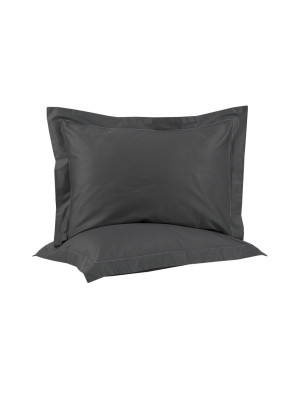 Наволочки сатин Lotus Home - Dakota Modern антрацит 50*70+5 (2 од) Наволочки сатин Lotus Home - Dakota Modern антрацит 50*70+5 (2 од)