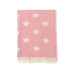 Плед-накидка Barine - Stars Throw pembe рожевий 130*170