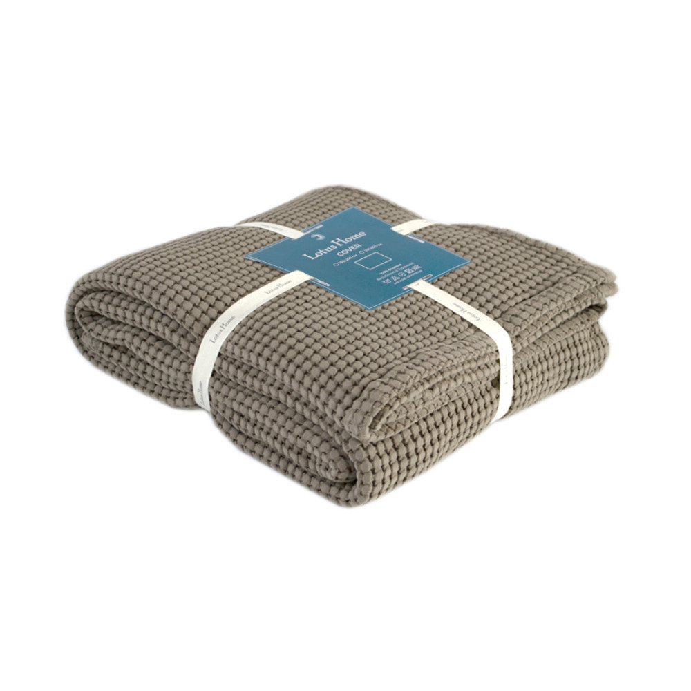 Покривало Lotus Home - Bellia khaki хакі 160*200 Покривало Lotus Home - Bellia khaki хакі 160*200