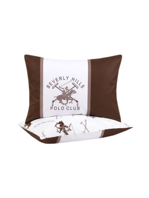 Наволочки Beverly Hills Polo Club - BHPC 029 Brown 50*70 (2 од)