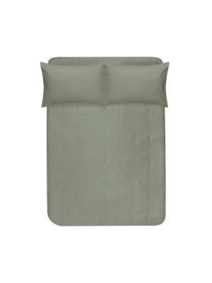 Простирадло на резинці з наволочками сатин premium Lotus Home - Leona оливковий 160*200+50*70 (2) Простирадло на резинці з наволочками сатин premium Lotus Home - Leona оливковий 160*200+50*70 (2)