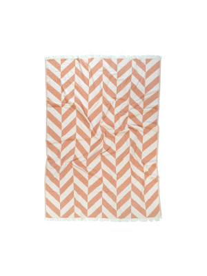 Плед-накидка Barine - Fishbone Throw Orange 130*180