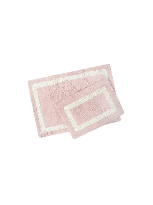 Набір килимків Irya - Liberte pembe рожевий 60*90+40*60 Набір килимків Irya - Liberte pembe рожевий 60*90+40*60