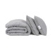 Набір ковдра з подушками Penelope - Colors in Comfort gray сірий євро Набір ковдра з подушками Penelope - Colors in Comfort gray сірий євро