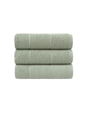 Рушник Lotus Home - Sophie sage green зелений 50*90