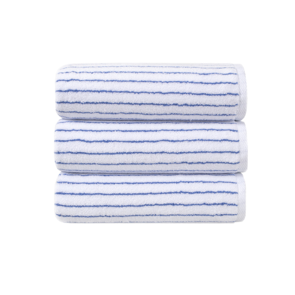 Рушник Lotus Home Готель Premium - Microcotton Stripe White-Blue 70*140 550 г/м² Рушник Lotus Home Готель Premium - Microcotton Stripe White-Blue 70*140 550 г/м²