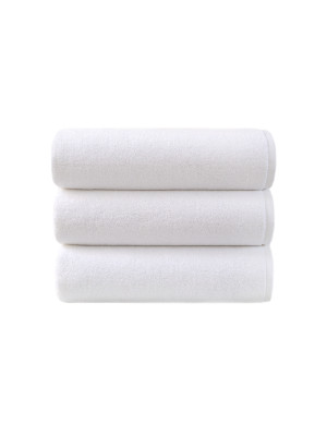 Рушник махровий Lotus Home - Total soft white білий 50*90 (20/2) 500 г/м²