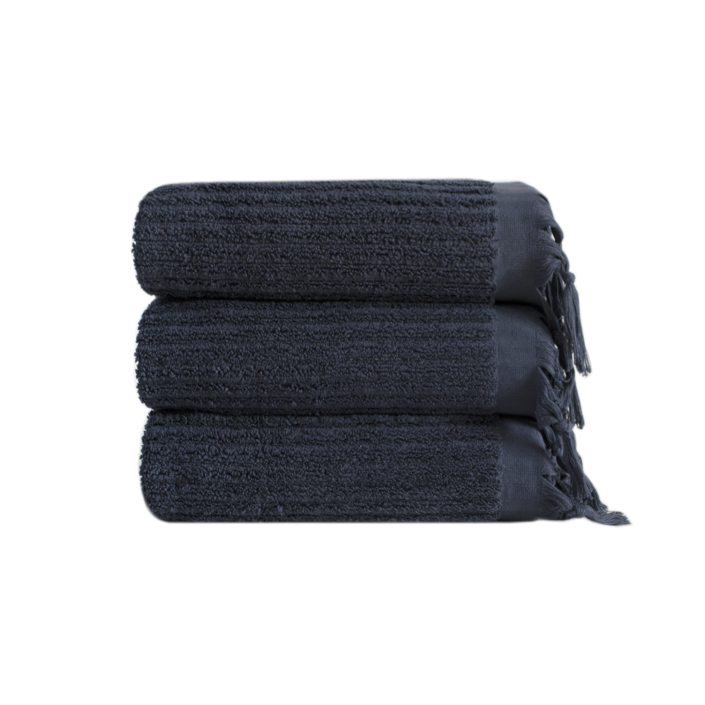 Рушник Barine - Rib indigo синій 45*90 Рушник Barine - Rib indigo синій 45*90