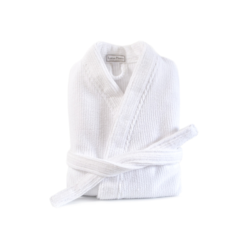 Халат-кімоно unisex Lotus Home - Bold Microcotton white махровий XL Халат-кімоно unisex Lotus Home - Bold Microcotton white махровий XL