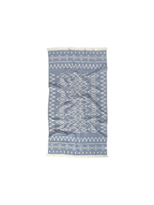 Рушник Barine Pestemal - Kilim 90*160 Denim синій
