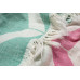 Рушник Barine Pestemal - Ups and Downs 90*160 pink green Рушник Barine Pestemal - Ups and Downs 90*160 pink green