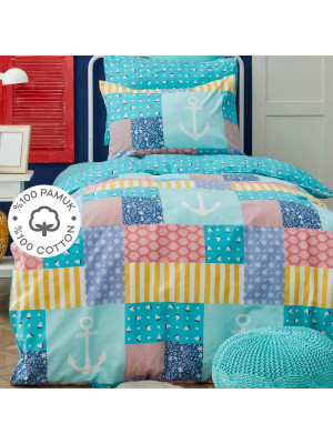 Постільна білизна Nautica Home - Patch ранфорс підлітковий Постільна білизна Nautica Home - Patch ранфорс підлітковий