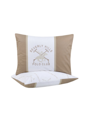 Наволочки Beverly Hills Polo Club - BHPC 024 Cream 50*70 (2 од)