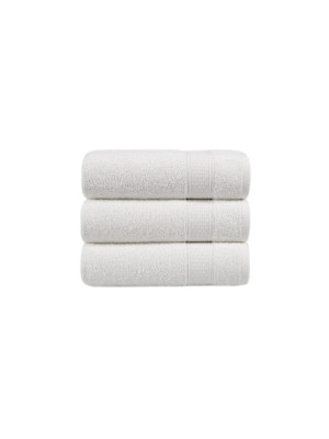 Рушник Karaca Home - Diele offwhite молочний 70*140 Рушник Karaca Home - Diele offwhite молочний 70*140