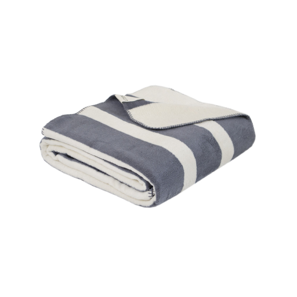 Плед Lotus Home - Infinity Stripe сірий 200*220 Плед Lotus Home - Infinity Stripe сірий 200*220