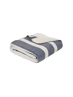 Плед Lotus Home - Infinity Stripe сірий 200*220