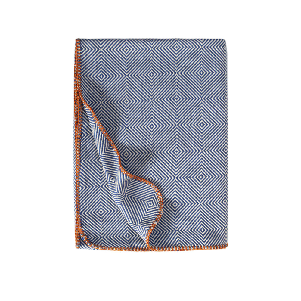 Покривало Barine - Tetra Throw Denim 135*195 темно-синій Покривало Barine - Tetra Throw Denim 135*195 темно-синій
