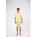 Піжама unisex Lotus Home - City Shorts жовтий S Піжама unisex Lotus Home - City Shorts жовтий S