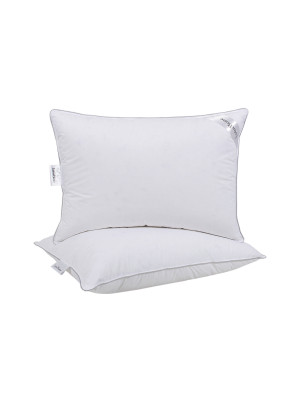 Подушка Lotus Home - Goose 90/15 пухова 50*70 трикамерна