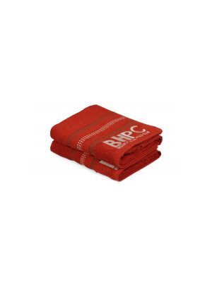 Набір рушників Beverly Hills Polo Club - 355BHP1263 Botanik Brick Red 50*90