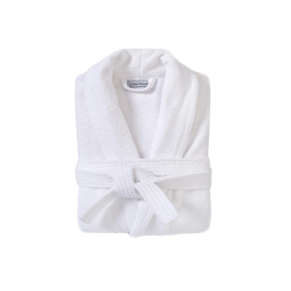 Халат махровий unisex Lotus Home - Basic Line white 2XL Халат махровий unisex Lotus Home - Basic Line white 2XL