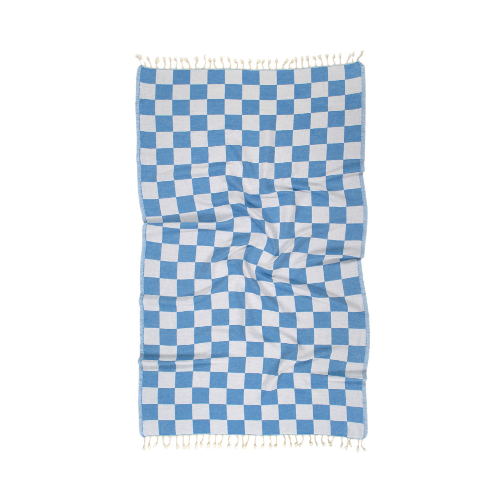 Рушник Lotus Home Pestemal - Otranto 90*180 blue синій Рушник Lotus Home Pestemal - Otranto 90*180 blue синій