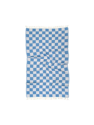 Рушник Lotus Home Pestemal - Otranto 90*180 blue синій Рушник Lotus Home Pestemal - Otranto 90*180 blue синій